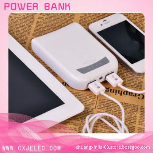 High capacity portable mobile phone charger for phones 10400/12000mah